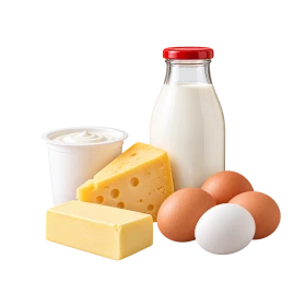 Молочные продукты и яйцо