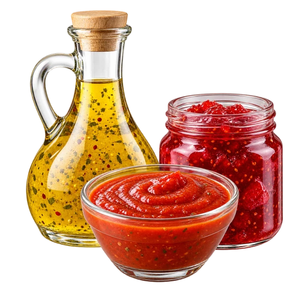 Соусы, заправки, джемы