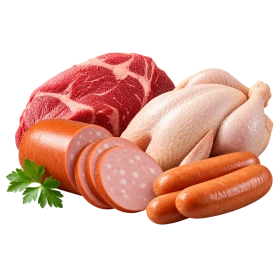Мясо, птица, колбасы