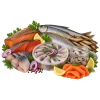 Рыба соленая и пресервы