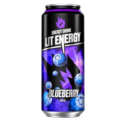 Напиток энергетический Lit Energy Blueberry со вкусом черники