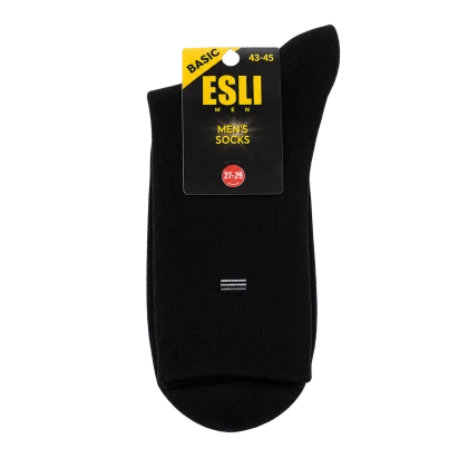 Носки мужские ESLI BASIC 21С-192СПЕ, р.25-27, черные