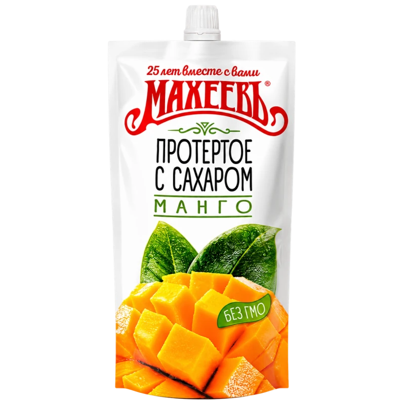 Манго протертое с сахаром «Махеевъ»