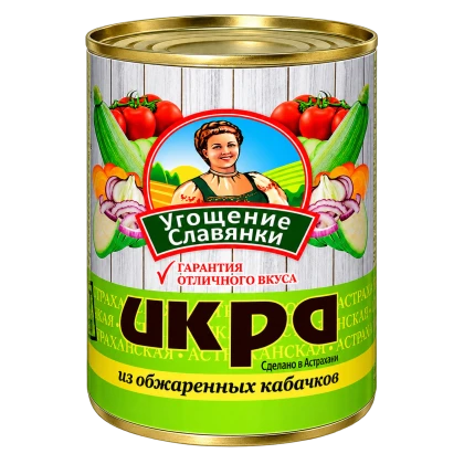 Икра из кабачков Угощение Славянки