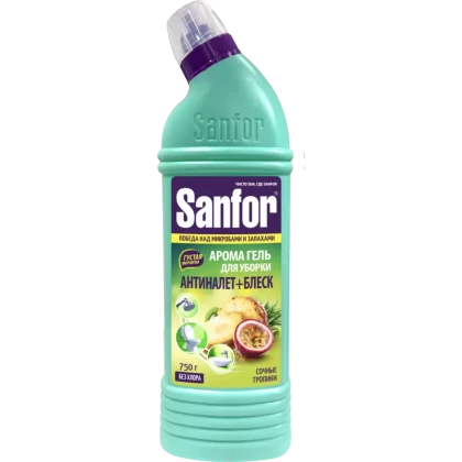 Гель для сантехники SANFOR АРОМА Сочные тропики