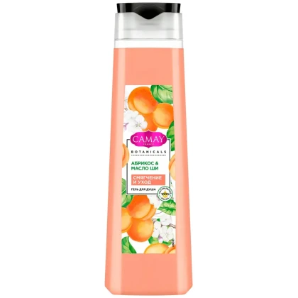 Гель для душа Camay Botanicals Абрикос и масло ши