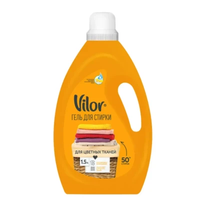 Средство для стирки Vilor для цветных тканей