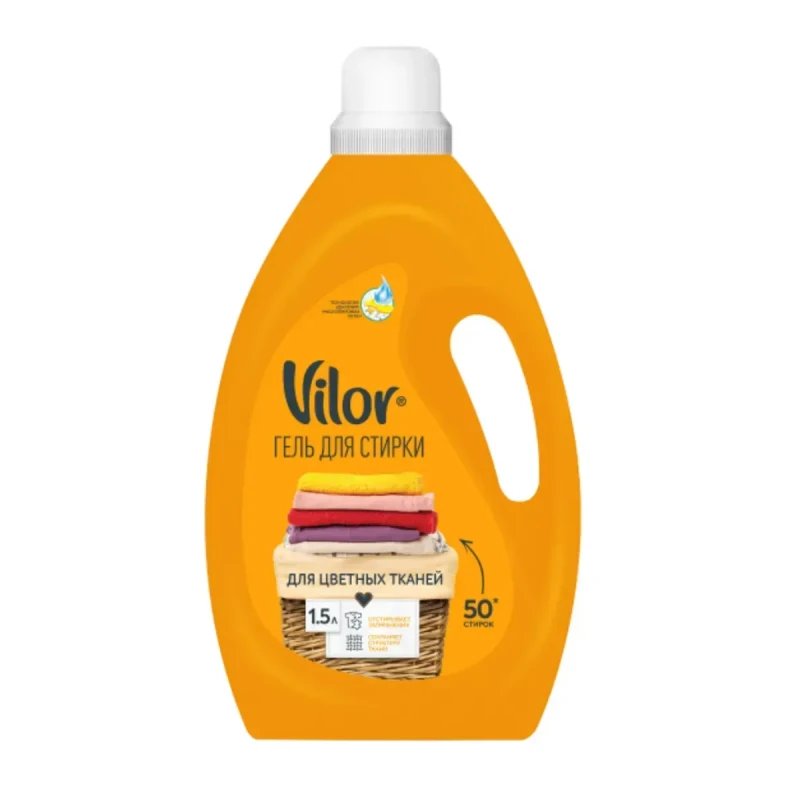 Средство для стирки Vilor для цветных тканей