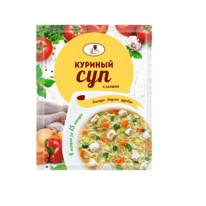 Суп куриный с лапшой Эстетика Вкуса