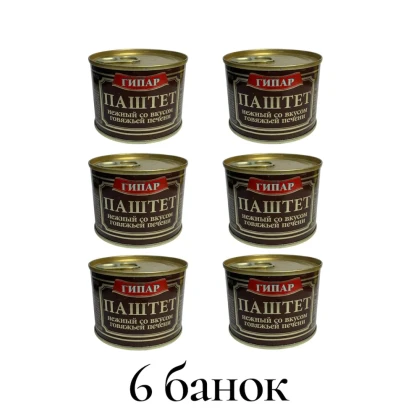 Паштет нежный со вкусом говяжьей печени Добрый Знак