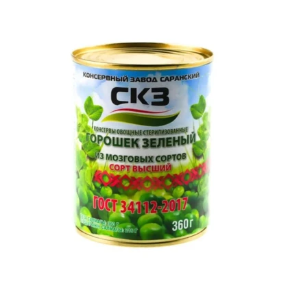 Горошек зеленый салатный Добрый знак