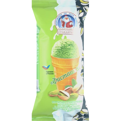 Мороженое От Деда Мороза с ароматом фисташки