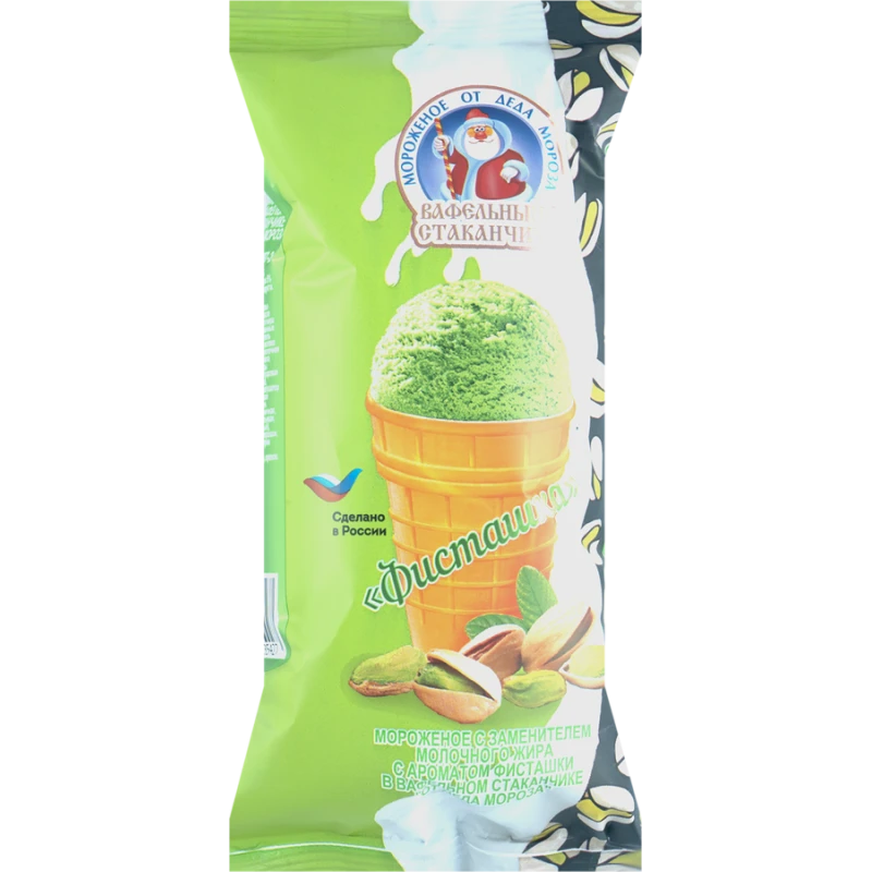 Мороженое От Деда Мороза с ароматом фисташки