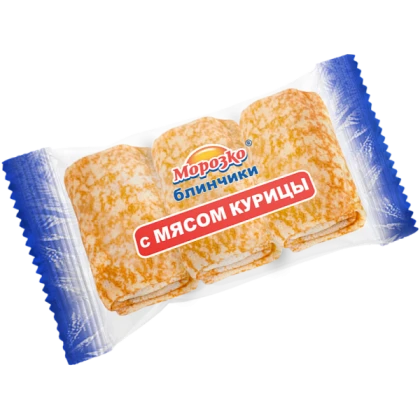 Блинчики Морозко с мясом курицы