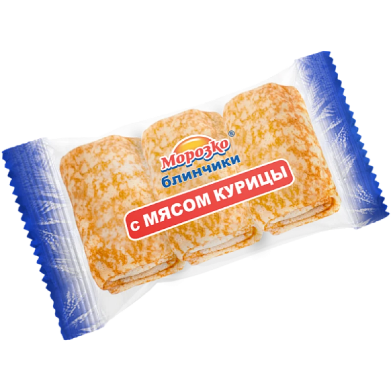 Блинчики Морозко с мясом курицы