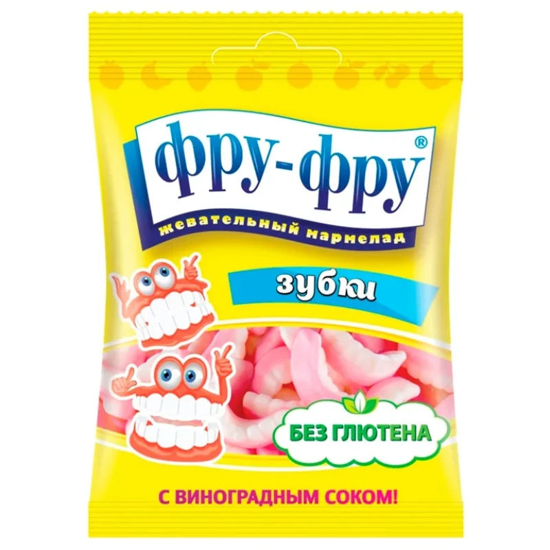 Жевательный мармелад ФРУ-ФРУ Зубки