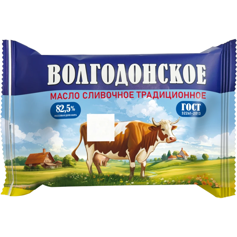Масло сливочное Белый Медведь Волгодонское Традиционное 82,5%