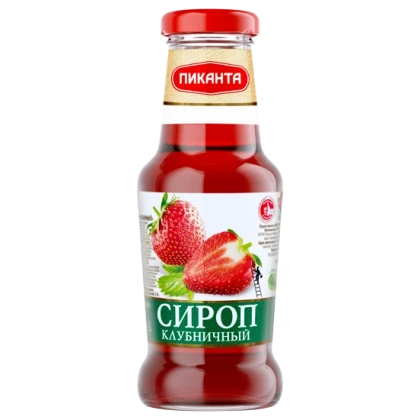 Сироп Пиканта клубничный