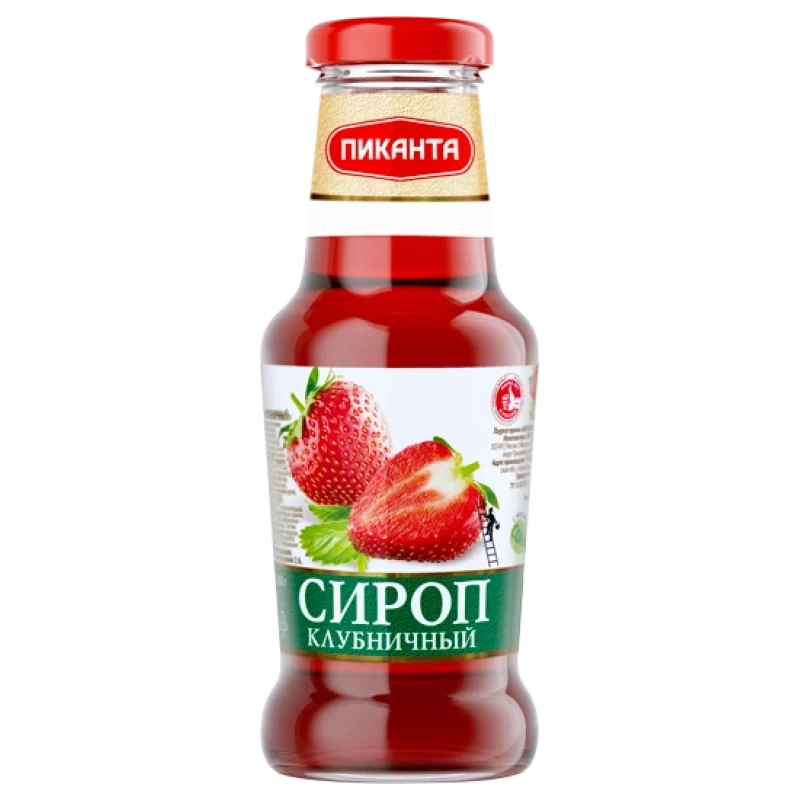 Сироп Пиканта клубничный