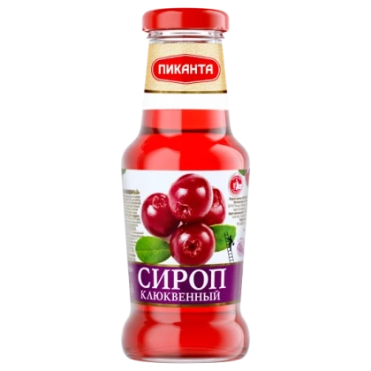 Сироп Пиканта клюквенный