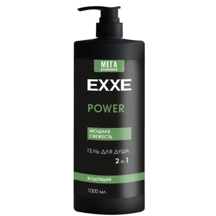 Мужской гель для душа EXXE MEN 2в1 Бодрящий POWER