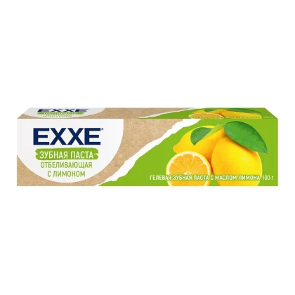 Зубная паста EXXE Отбеливающая с лимоном