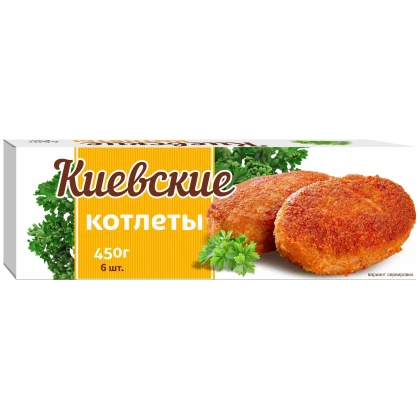 Котлеты Киевские Морозко, 6 шт.