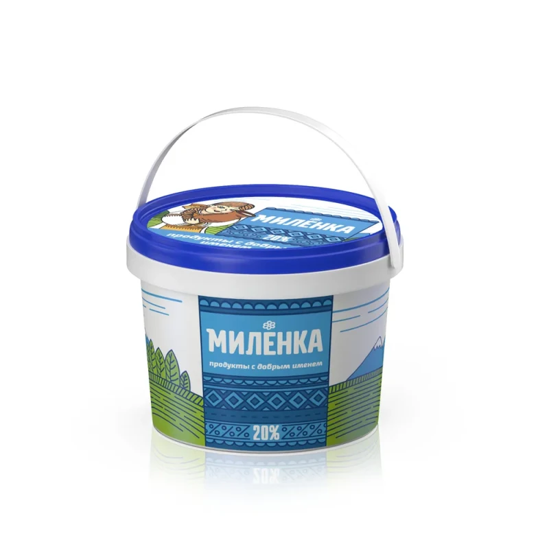 Продукт сметанный Милёнка 20%