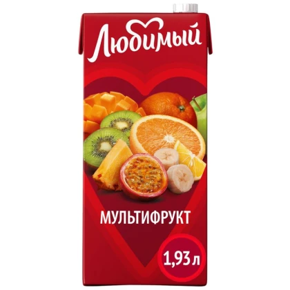 Напиток сокосодержащий Любимый Тропический микс