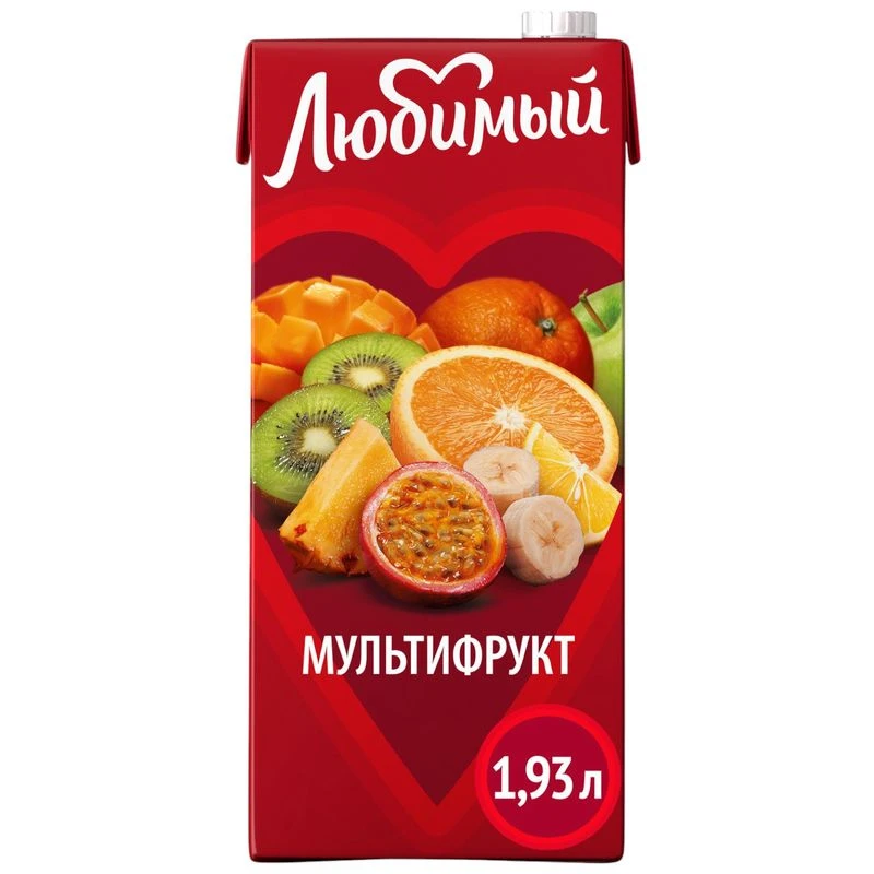 Напиток сокосодержащий Любимый Тропический микс