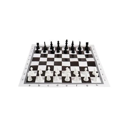 Шахматы и шашки классические с полем 28,5×28,5 см ИН-0159