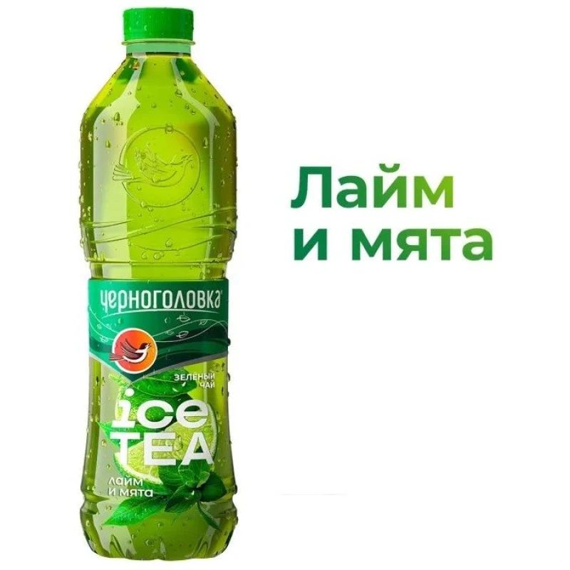 Напиток Черноголовка Айс Ти Зеленый чай мята-лайм