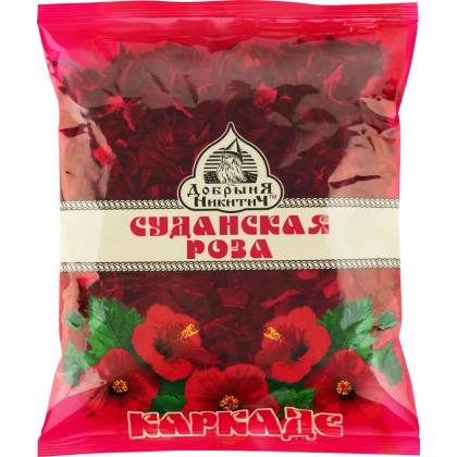 Чайный напиток «Суданская роза» каркаде Добрыня Никитич