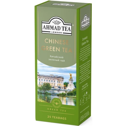 Чай Ahmad Tea Chinese Green Tea зеленый китайский пакетированный