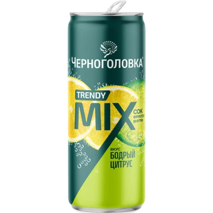 Напиток газированный Черноголовка Trendy Mixes Лимон-лайм-лемонграсс