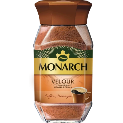 Кофе Монарх Велюр растворимый