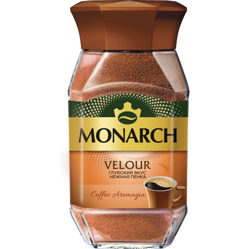 Кофе Монарх Велюр растворимый