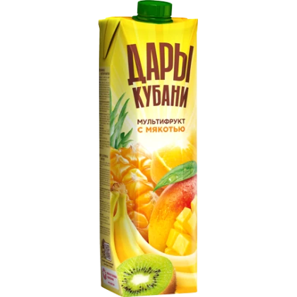 Нектар Дары Кубани мультифруктовый с мякотью