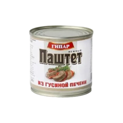 Паштет нежный со вкусом гусиной печени Гипар