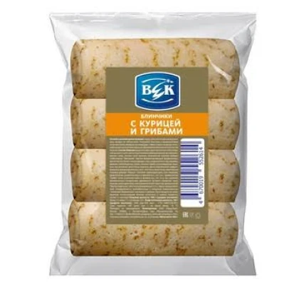 Блинчики ВЕК Фирменные с курицей и грибами