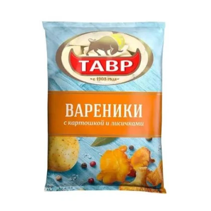 Вареники Тавр с картофелем и лисичками