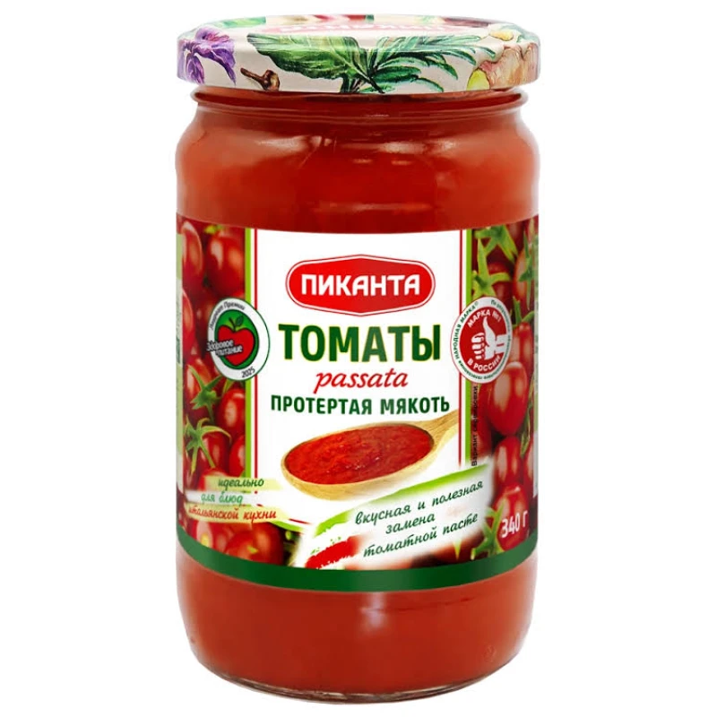 Томаты протертые Пиканта Passata