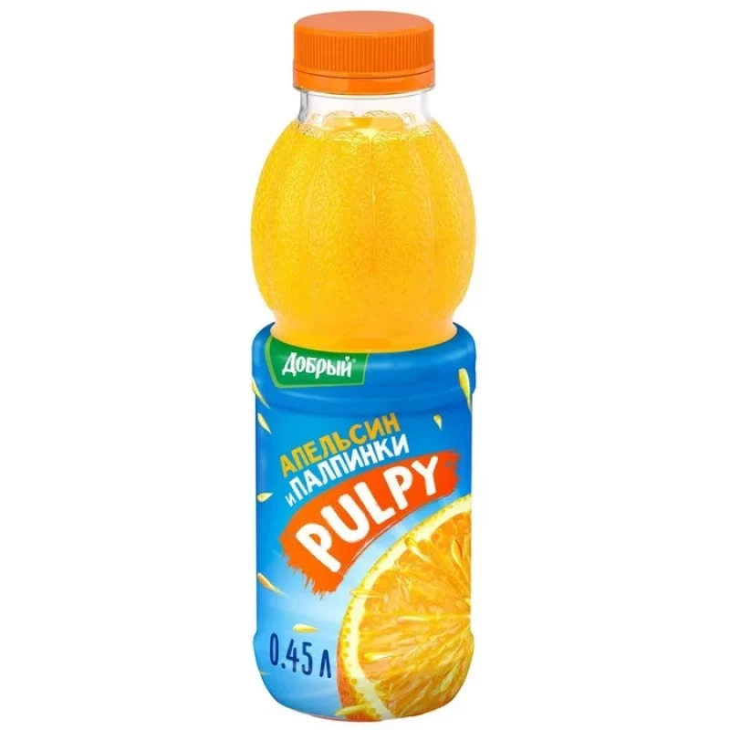 Напиток сокосодержащий Добрый Pulpy Апельсин с мякотью