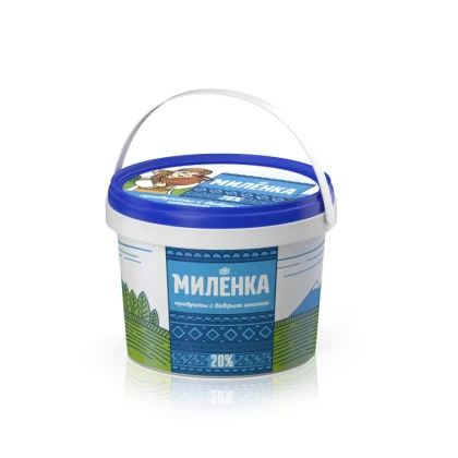 ЗМЖ Продукт сметанный Миленка 20%
