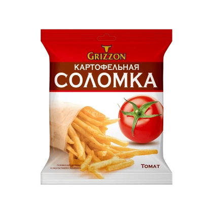 Соломка картофельная Grizzon со вкусом томата