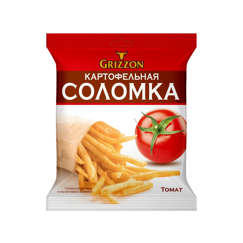 Соломка картофельная Grizzon со вкусом томата