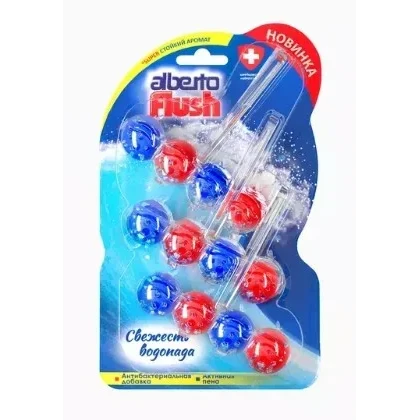 Чистящее средство для унитаза Alberto Flush «Свежесть водопада»