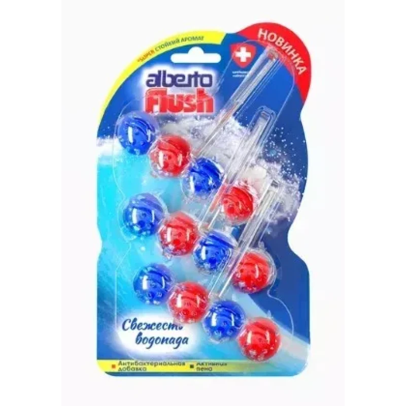 Чистящее средство для унитаза Alberto Flush «Свежесть водопада»
