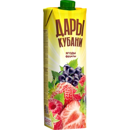Нектар из смеси ягод и фруктов Дары Кубани