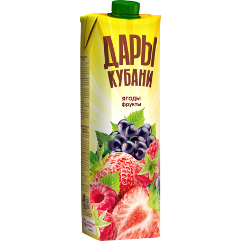 Нектар из смеси ягод и фруктов Дары Кубани